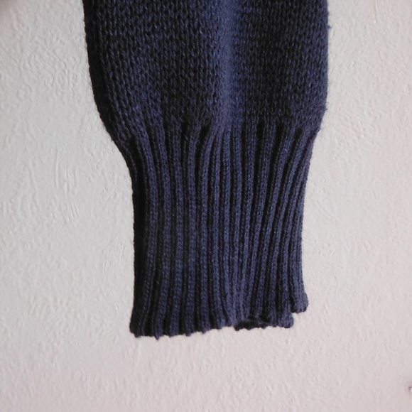 Mens Tag Sport American Flag Navy Blue Sweater / M - Picture 7 of 8